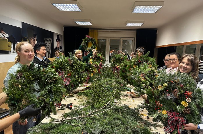 Warsztaty Świątecznych Wianków